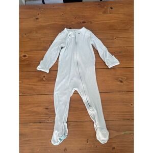 Cloud Island Baby Footed Pajamas Sleepsuit Light Blue 6 9M Modal Spandex Snaps